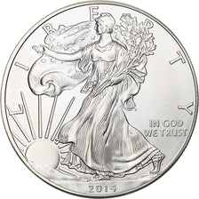 États-Unis, 1 Dollar, 1 Oz, 2014, Philadelphie, Argent, SPL, KM:273