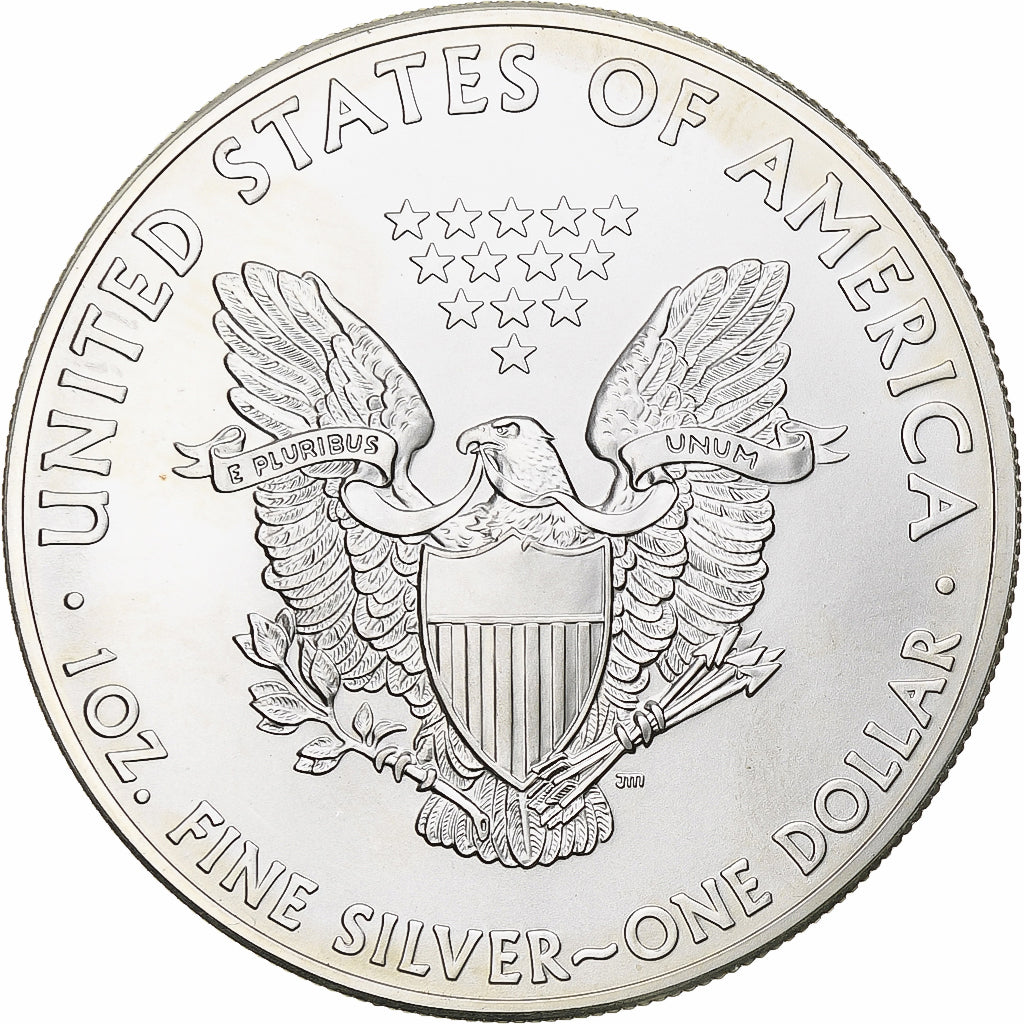 United States, 1 Dollar, 1 Oz, 2014, Philadelphia, Silver, MS(63), KM:273