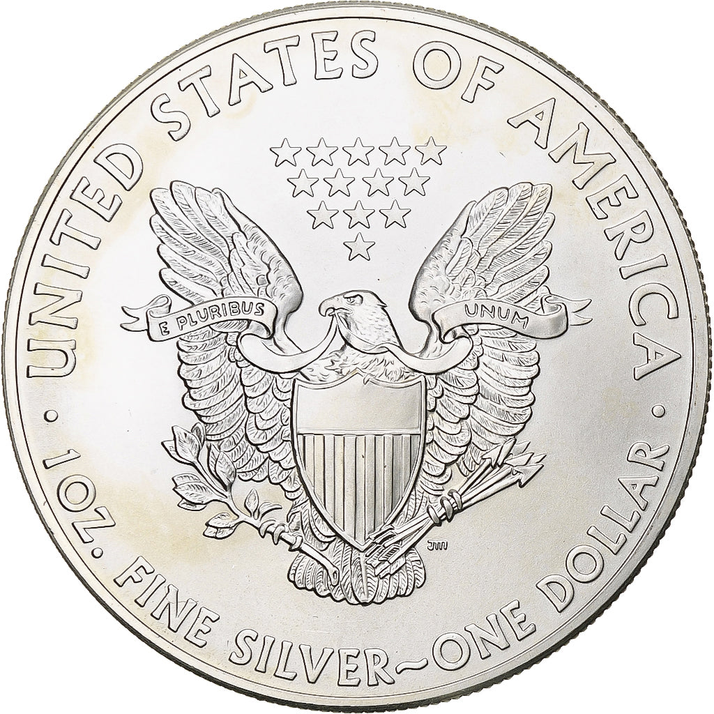 United States, 1 Dollar, 1 Oz, 2014, Philadelphia, Silver, MS(63), KM:273
