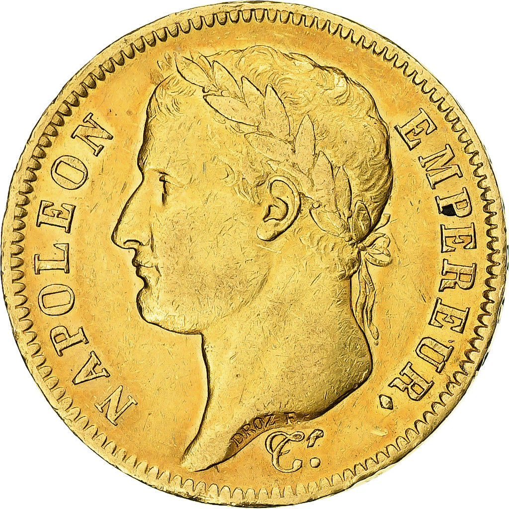 Frankreich, 40 Francs, Napoléon I, 1812, Paris, Gold, S+, Gadoury:1084