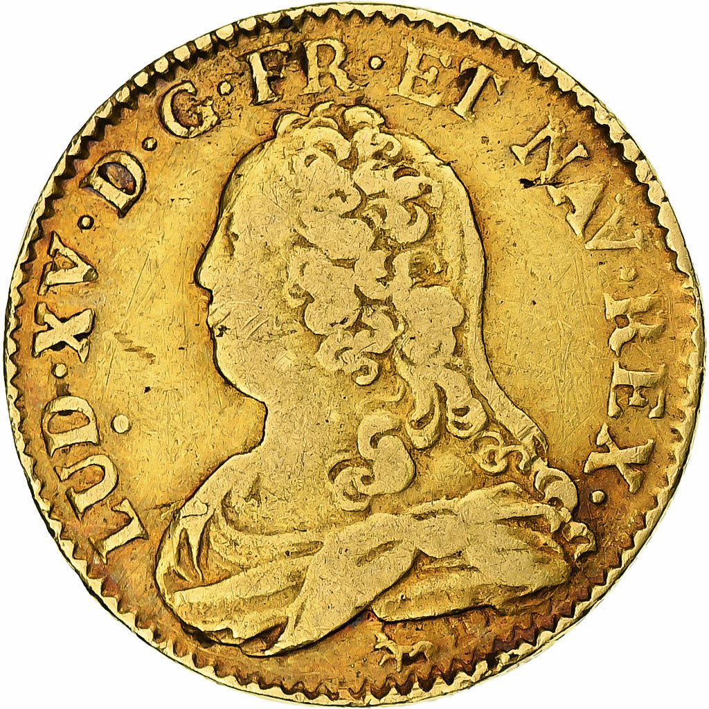 Frankreich, Louis XV, Louis d'Or, Louis d'or aux lunettes, 1726, Paris, 2éme