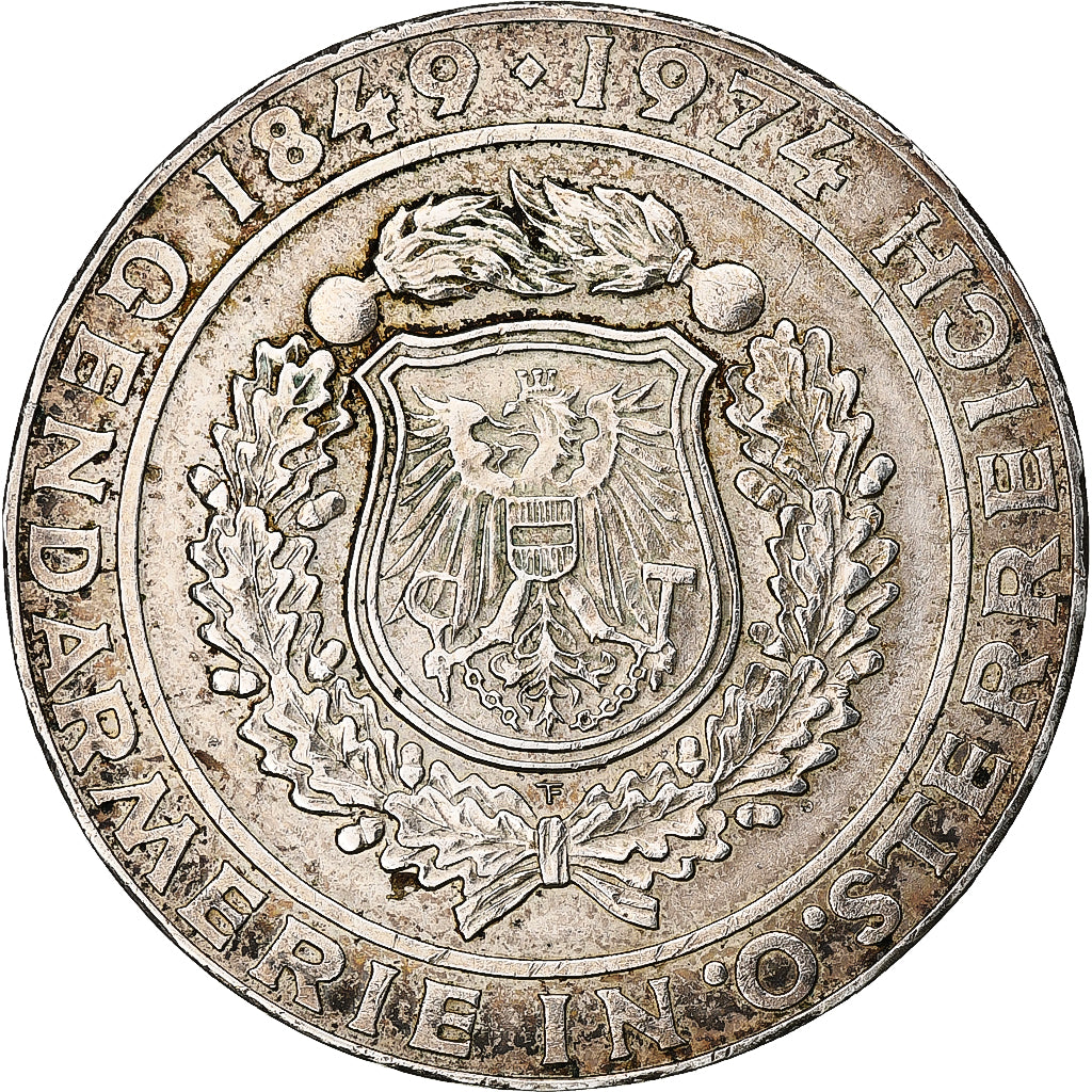 Austria, 50 Schilling, 1974, Silver, EF(40-45), KM:2920