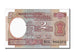 India, 2 Rupees, 1976, FDS
