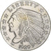 Estados Unidos da América, Onza, Troy Ounce of Silver, Tête d'indien - Aigle