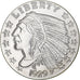 Verenigde Staten, Onza, Troy Ounce of Silver, Tête d'indien - Aigle, 1929