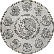 Mexico, Onza, Troy Ounce of Silver, 2013, Mexico City, Silver, MS(63), KM:639
