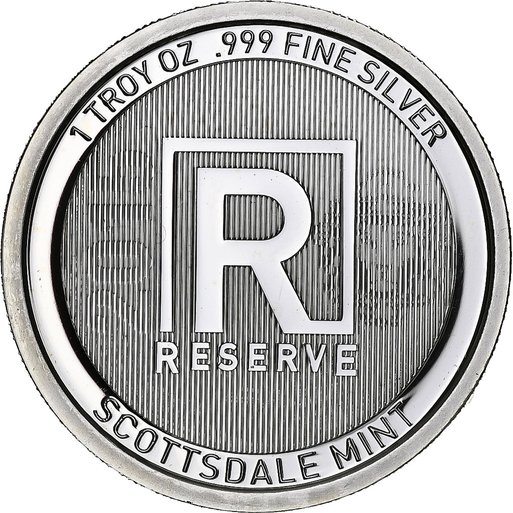 Estados Unidos da América, 1 Troy Oz, 2015, Scottsdale, Proof, Prata, MS(65-70)