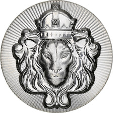 Great Britain, 3.215 Troy Oz, Silver Lion, Scottsdale, Silver, MS(65-70)