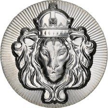Great Britain, 3.215 Troy Oz, Silver Lion, Scottsdale, Silver, MS(65-70)