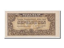 Indonesia, 10 Sen, 1945, KM #15b, 1945-10-17, UNC(65-70)