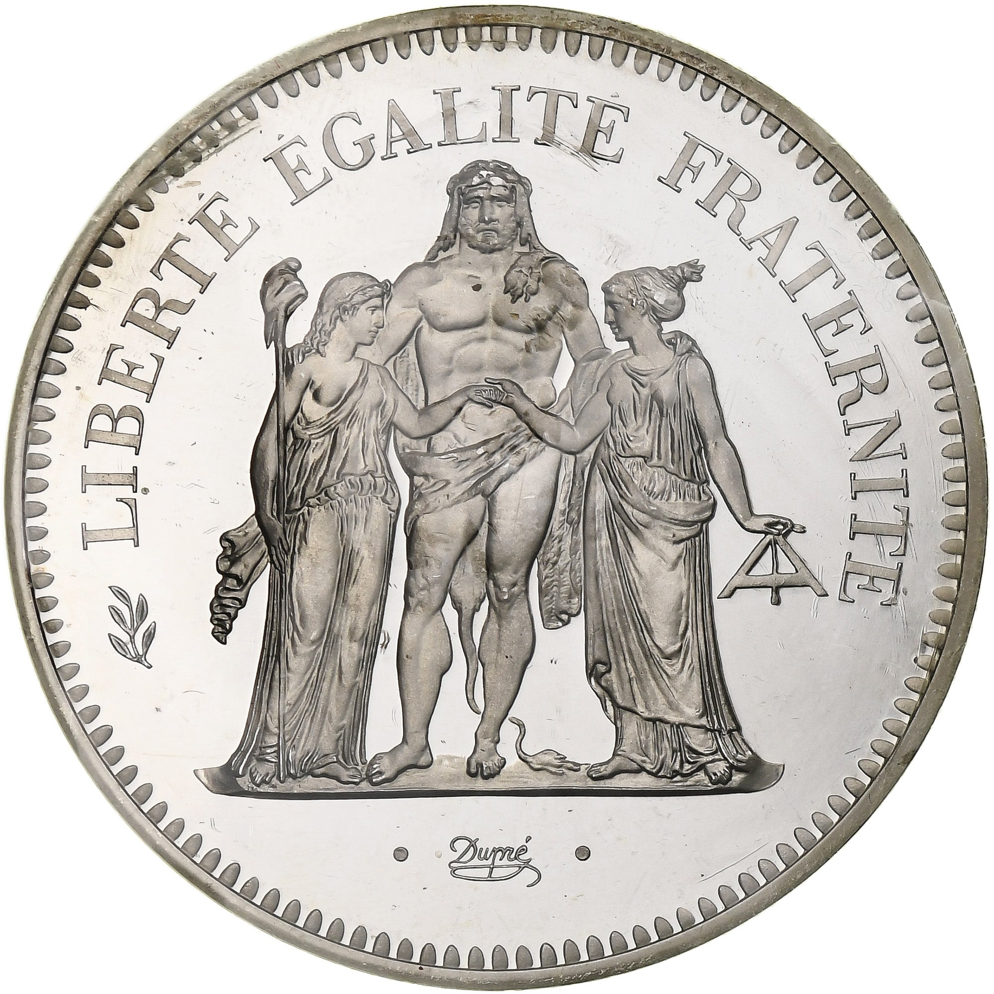 France, 50 Francs, Hercule, 1979, Piéfort, Argent, FDC, KM:P650