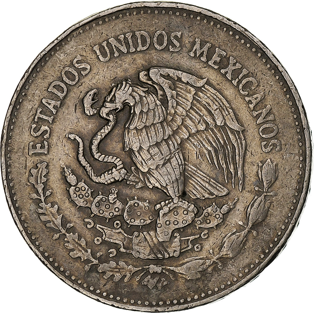 Mexico, 200 Pesos, 1985, Mexico City, Copper-nickel, EF(40-45), KM:509