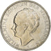 Holandia, Wilhelmina I, 2-1/2 Gulden, 1930, Srebro, AU(50-53), KM:165