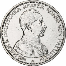 Deutsch Staaten, PRUSSIA, Wilhelm II, 5 Mark, 1913, Berlin, Silber, VZ, KM:536