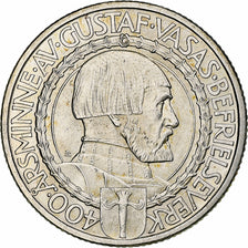 Svezia, Gustaf V, 2 Kronor, 1921, Argento, SPL-, KM:799