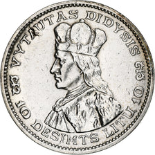 Lithuania, 10 Litu, 1936, Silber, VZ, KM:83