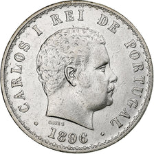 Portugal, Carlos I, 500 Reis, 1896, Argent, TTB+, KM:535