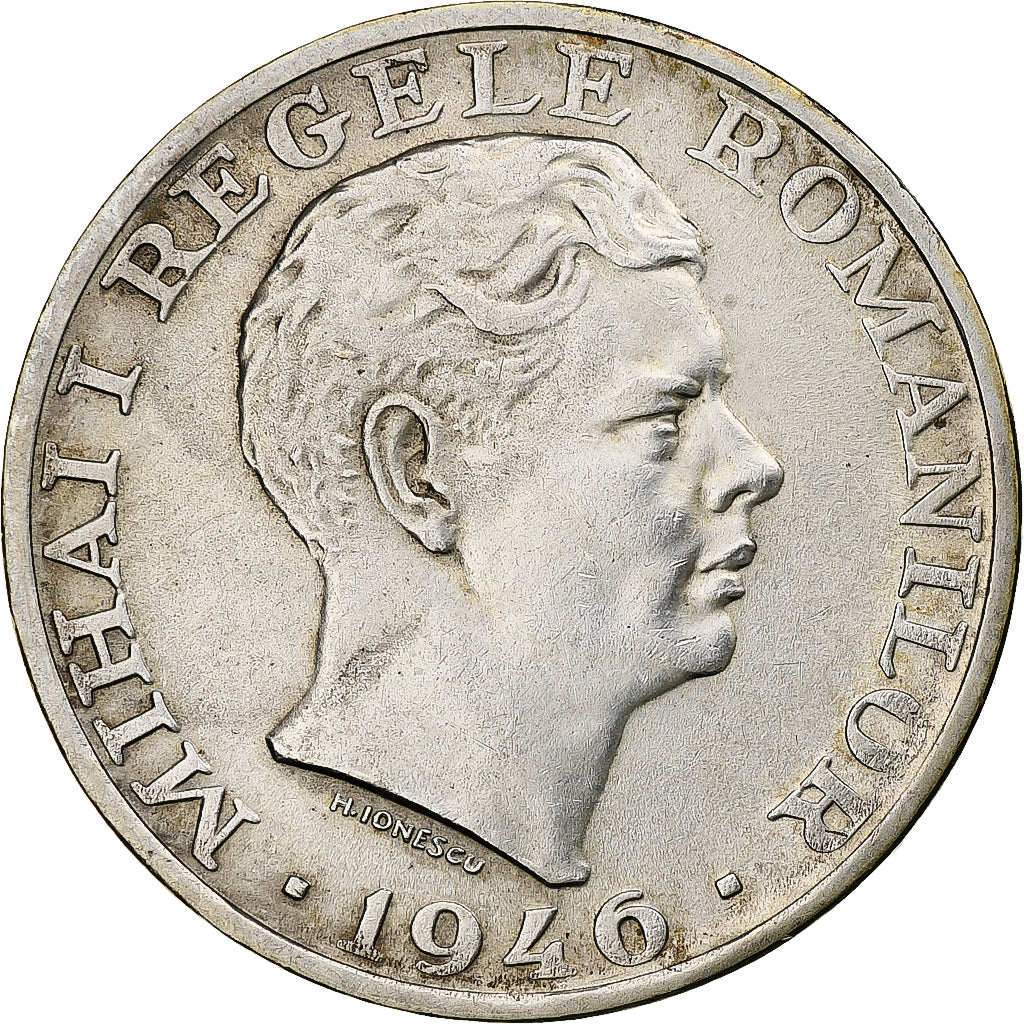 Romania, Mihai I, 25000 Lei, 1946, Argento, BB+, KM:70