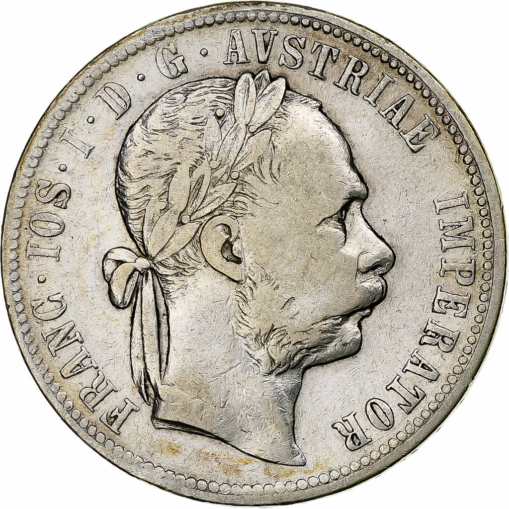 Austria, Franz Joseph I, Florin, 1879, Argento, BB, KM:2222