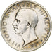 Italia, Vittorio Emanuele III, 5 Lire, 1929, Rome, Plata, MBC, KM:67.1