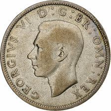 Gran Bretagna, George VI, 1/2 Crown, 1942, Argento, MB+, KM:856