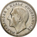 Iugoslavia, Alexander I, 10 Dinara, 1931, Argento, BB, KM:10