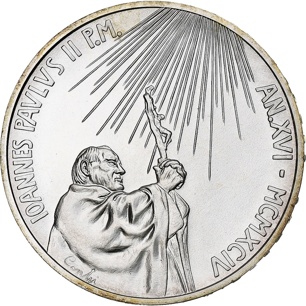 CITTÀ DEL VATICANO, John Paul II, 500 Lire, 1994, Rome, Argento, FDC, KM:251