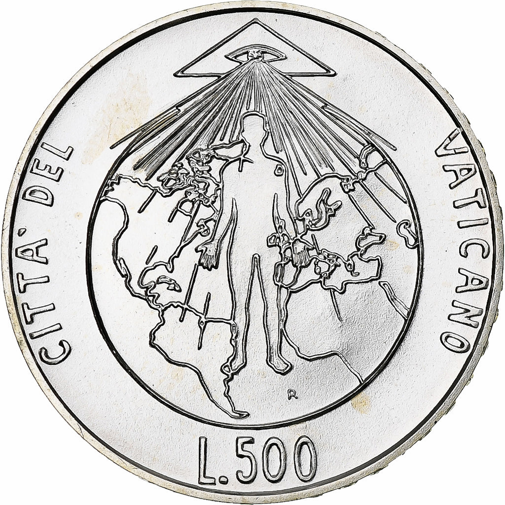 CITTÀ DEL VATICANO, John Paul II, 500 Lire, 1994, Rome, Argento, FDC, KM:251