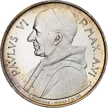 CITTÀ DEL VATICANO, Paul VI, 500 Lire, 1968, Rome, Argento, FDC, KM:107