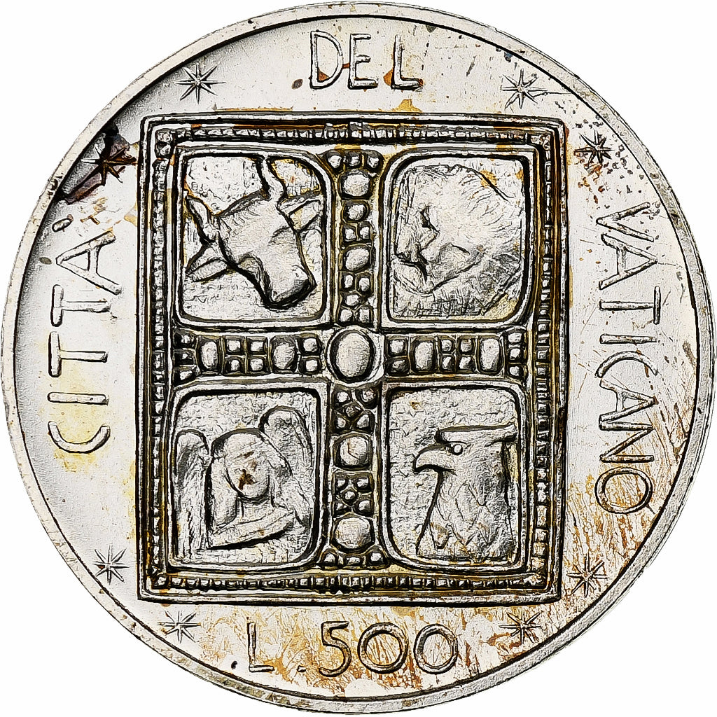 Cité du Vatican, Paul VI, 500 Lire, 1977, Rome, Argent, FDC, KM:132
