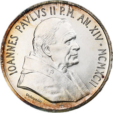CITTÀ DEL VATICANO, John Paul II, 1000 Lire, 1992, Rome, Argento, FDC, KM:242