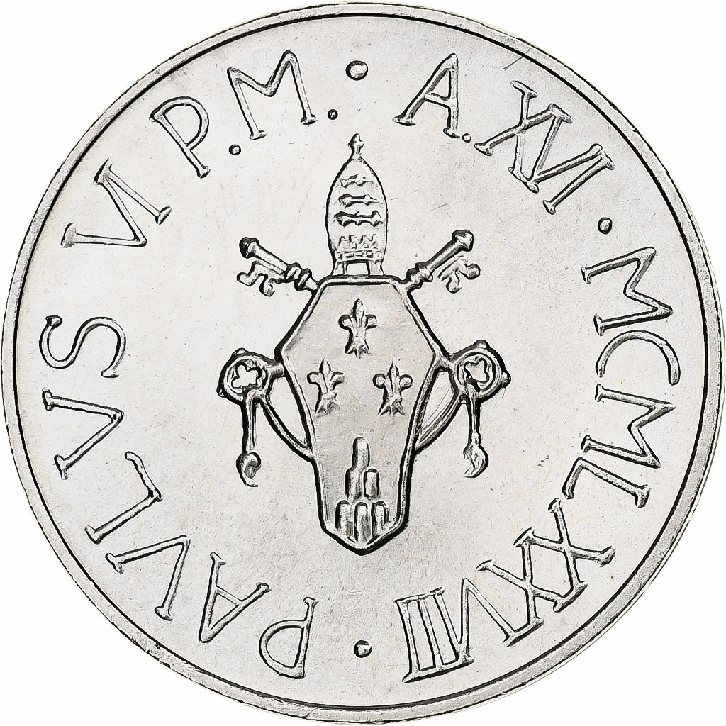 VATICAN CITY, Paul VI, 500 Lire, 1978, Rome, Silver, MS(65-70), KM:139
