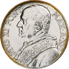 VATICAN CITY, Pius XI, 10 Lire, 1937, Rome, Silver, MS(65-70), KM:8