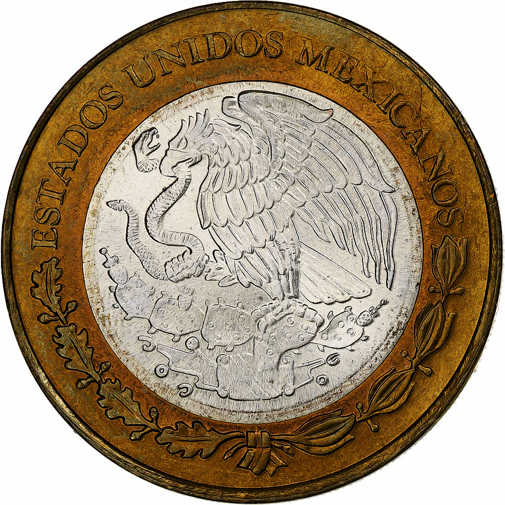 Mexique, 50 Nuevo Pesos, 1993, Mexico City, Bimétallique, FDC, KM:571