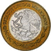 Messico, 20 Nuevo Pesos, 1993, Mexico City, Bi-metallico, FDC, KM:561