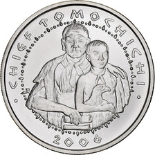 États-Unis, Dollar, Poarch Creek Indians, 2006, Flan mat, Argent, FDC