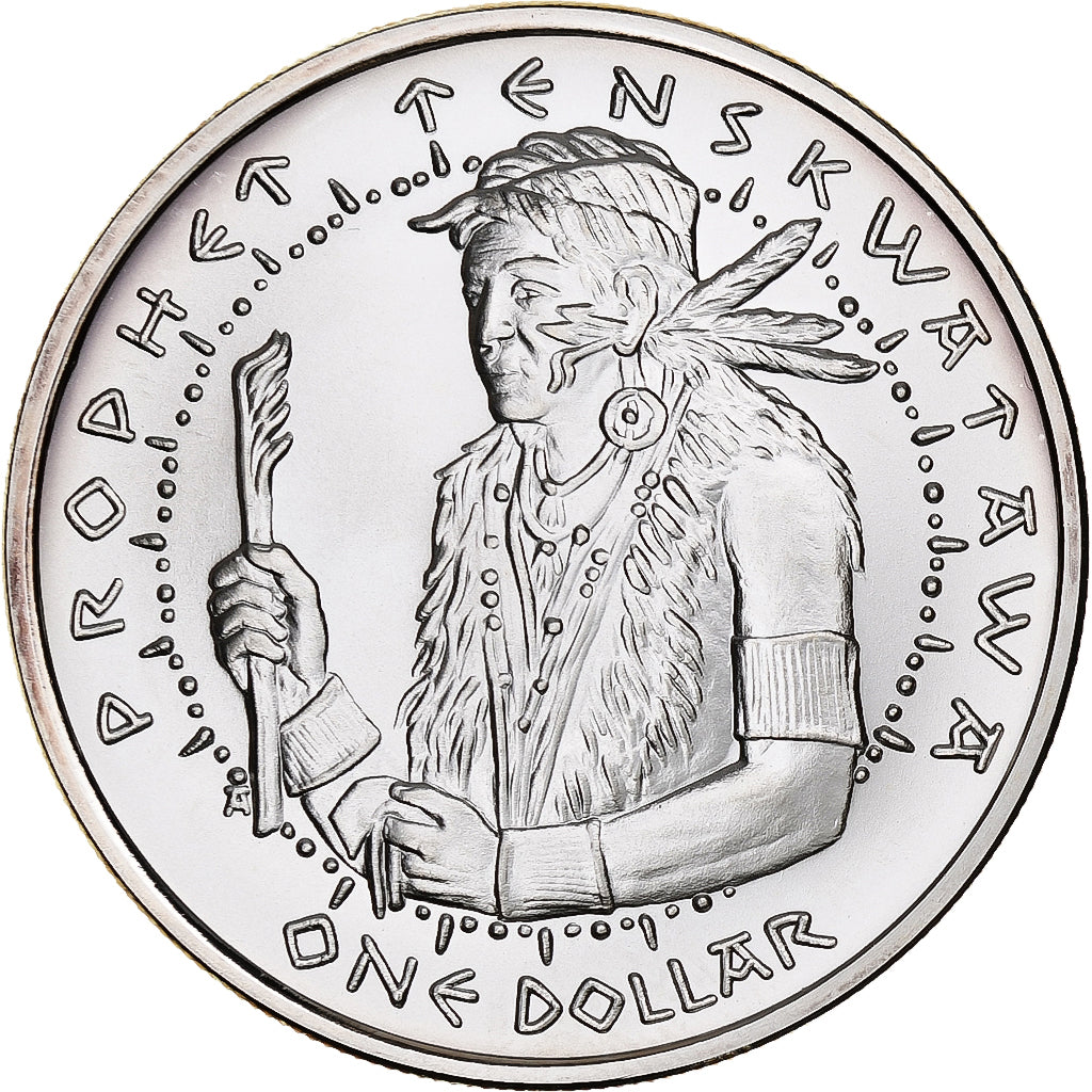 États-Unis, Dollar, The Sovereign Nation of the Shawnee Tribe, 2006, Flan mat