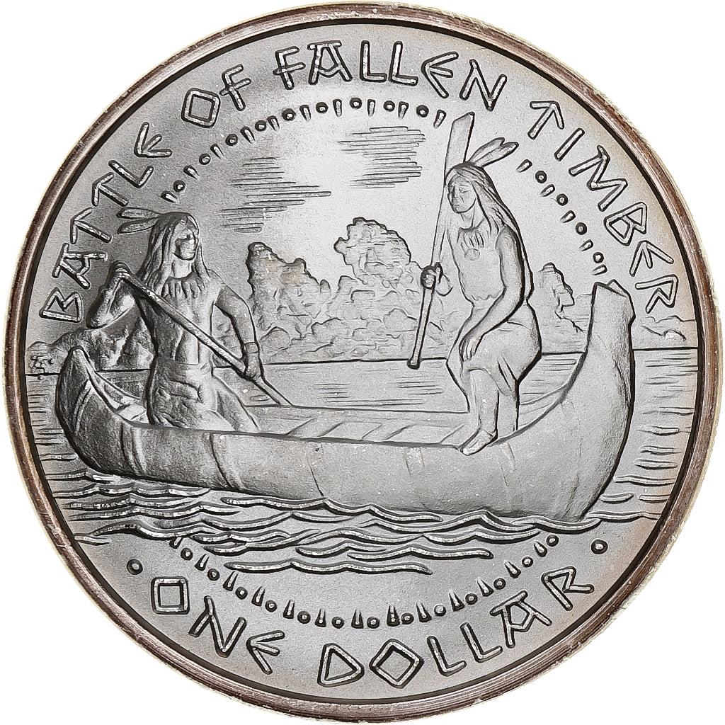 États-Unis, Dollar, The Sovereign Nation of the Shawnee Tribe, 2009, Flan mat