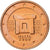Malta, Euro Cent, 2008, Paris, Copper Plated Steel, UNC-, KM:125