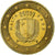 Malta, 10 Euro Cent, 2008, Paris, Messing, UNZ, KM:128