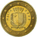Malta, 10 Euro Cent, 2008, Paris, Brass, MS(63), KM:128