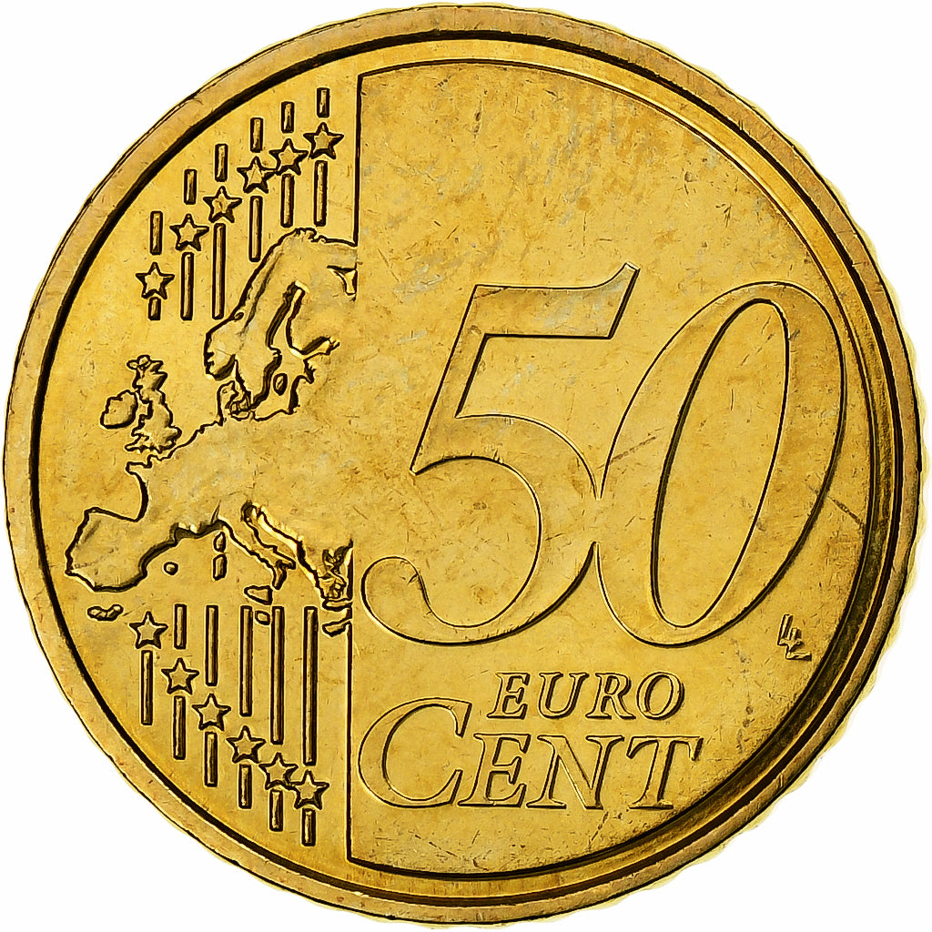 Malta, 50 Euro Cent, 2008, Paris, Brass, MS(63), KM:130