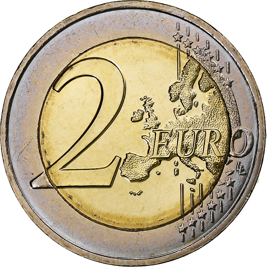 Malta, 2 Euro, 2008, Paris, Bimetálico, MS(63), KM:132