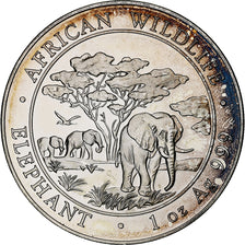 Somália, 100 Shillings, 2012, 1 Oz, Prata, MS(63)