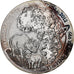 Ruanda, 50 Francs, Rhinocéros, 2012, PP, Silber, VZ+, KM:37