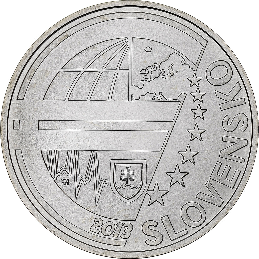 Slovakia, 10 Euro, 2013, Kremnica, Silver, MS(60-62), KM:127
