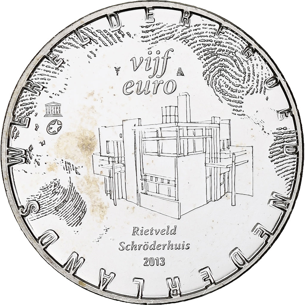 Pays-Bas, Beatrix, 5 Euro Cent, 2013, Cuivre plaqué Argent, SUP, KM:336