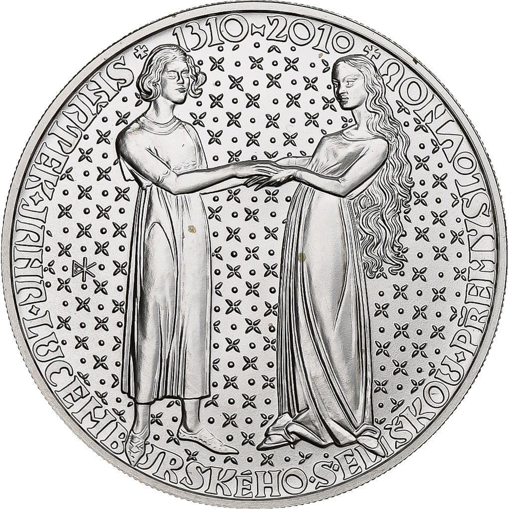 Czech Republic, 200 Korun, 2010, Jablonec nad Nisou, Silver, MS(65-70), KM:115