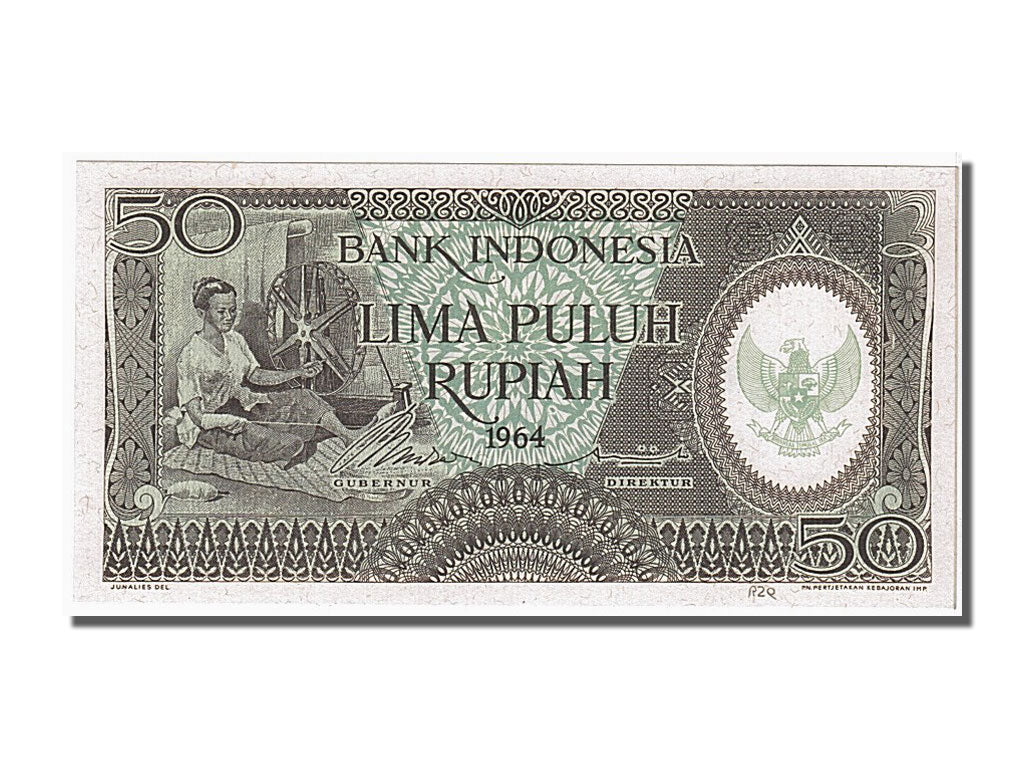 Indonesia, 50 Rupiah, 1964, FDS
