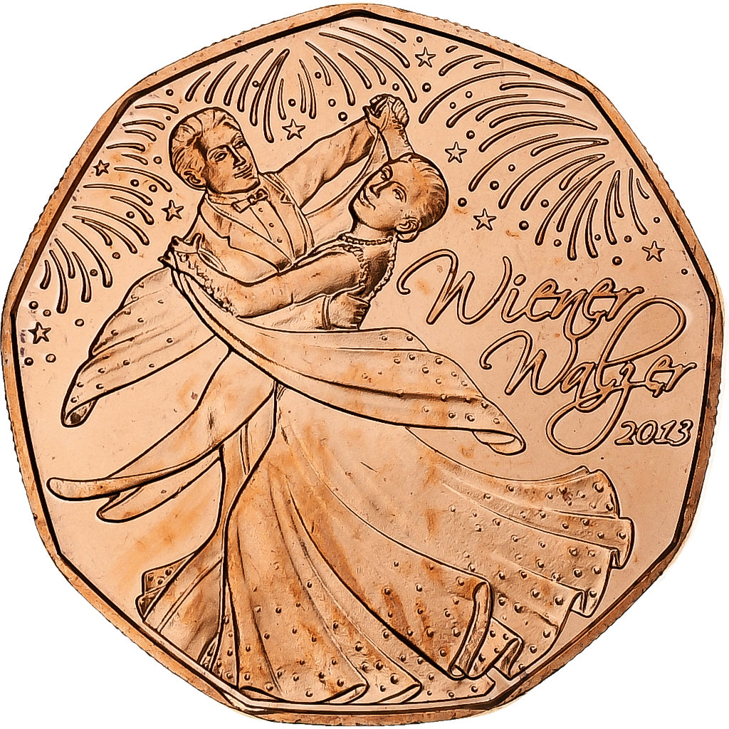 Austria, 5 Euro, 2012, Vienna, Copper, MS(65-70), KM:3216